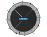Load image into Gallery viewer, Medium Round Trampoline R79 Springfree Trampoline