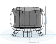 Load image into Gallery viewer, Medium Round Trampoline R79 Springfree Trampoline