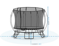 Load image into Gallery viewer, Medium Round Trampoline R79 Springfree Trampoline