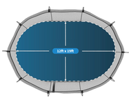 Load image into Gallery viewer, Jumbo Ovale O200 Springfree Trampoline