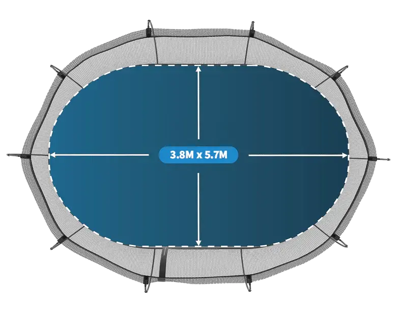 Trampoline : le plus grand du monde