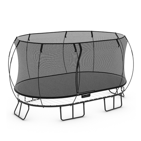 Trampoline rectangulaire XXL : espace, sécurité et plaisir avec le Springfree O200
