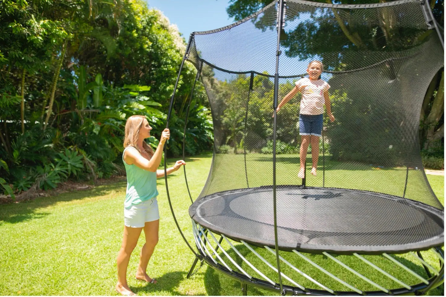 Trampoline qualité : comment choisir selon taille et capacité de poids