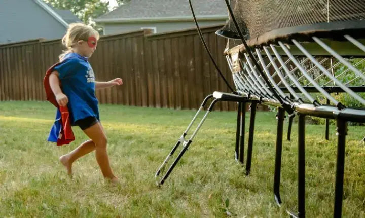 Trampoline de jardin : la sécurité avant tout pour les familles exigeantes