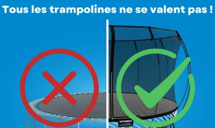 Les Trampolines les Plus Sûrs du Marché en 2026