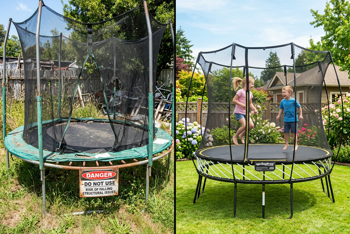 Dangers du trampoline : risques réels et comment les éviter