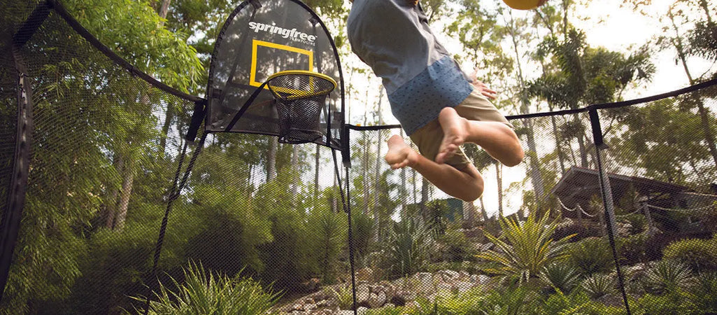 Panier de basket Springfree : le combo parfait entre fun, sécurité et coordination
