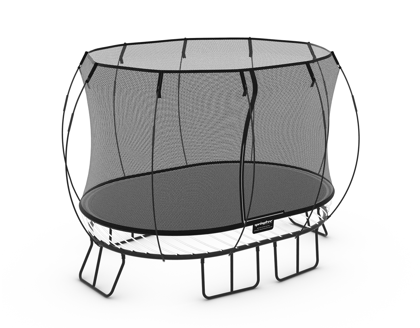 Trampoline rectangulaire : sécurité, espace et design avec Springfree