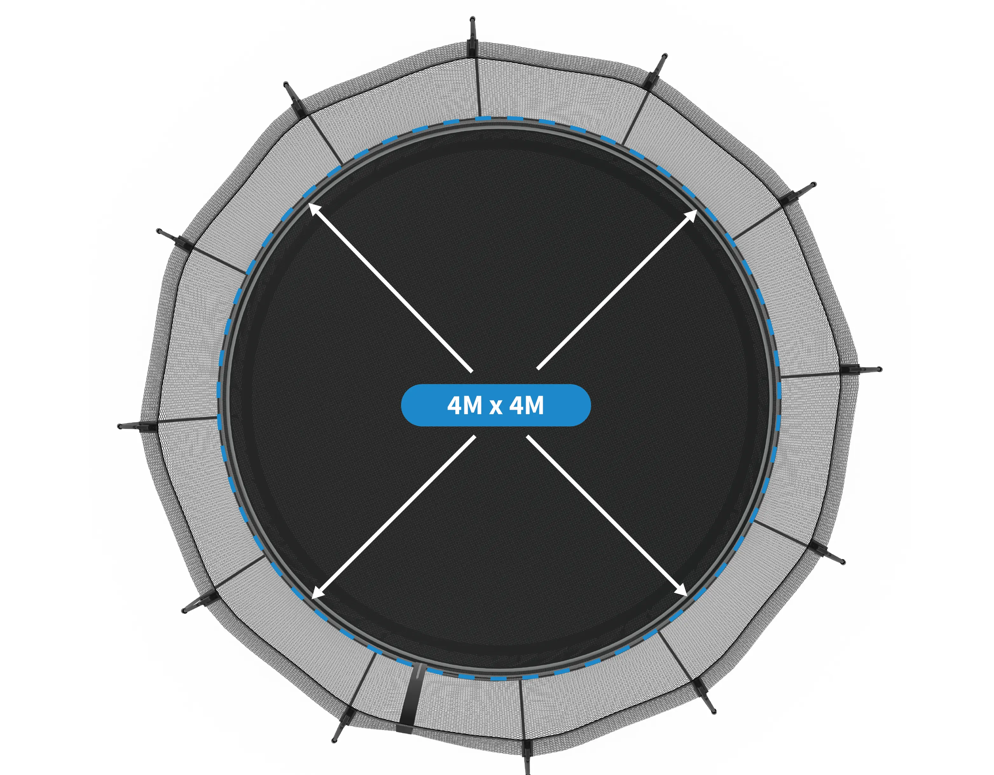 Jumbo Round Trampoline R132 Springfree Trampoline