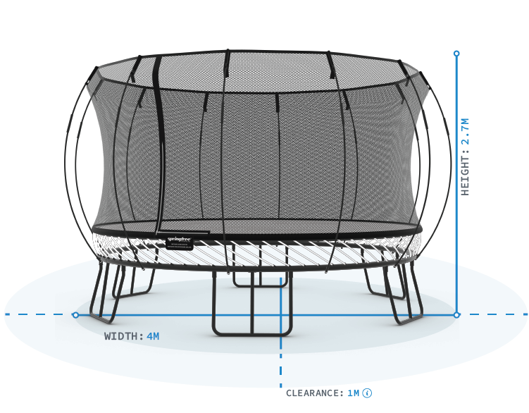 Jumbo Round Trampoline R132 Springfree Trampoline